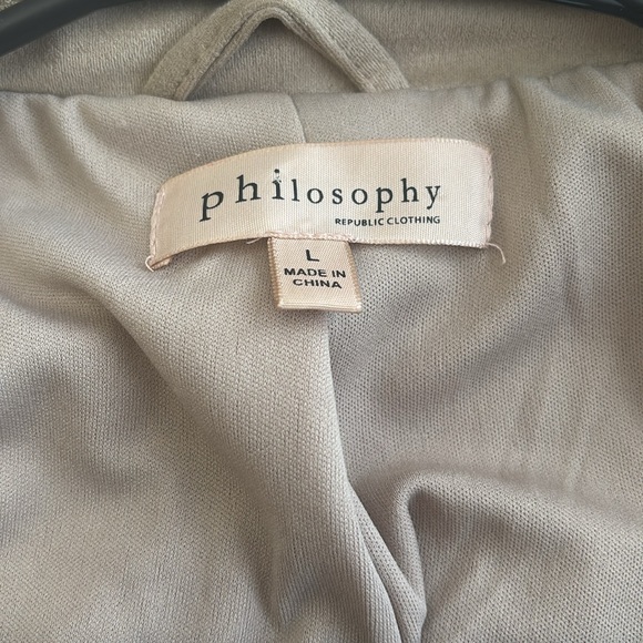 NWOT Philosophy Tan Vest 🫧 - Picture 4 of 6